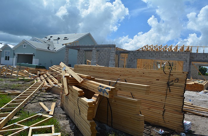 New home construction remains brisk in Lakewood Ranch, which moved up to the No. 2 fastest-selling, master-planned community in the U.S.