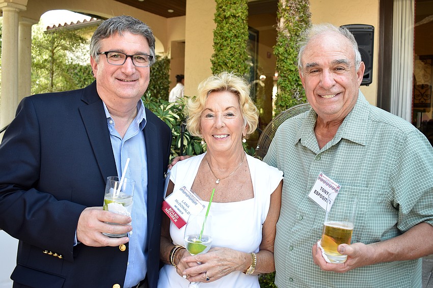 Tom Esposito, Lana McDonald and Tony Esposito