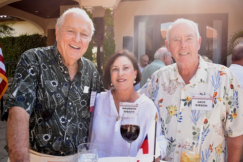 Frank Cona and Maureen and Jack Gibson