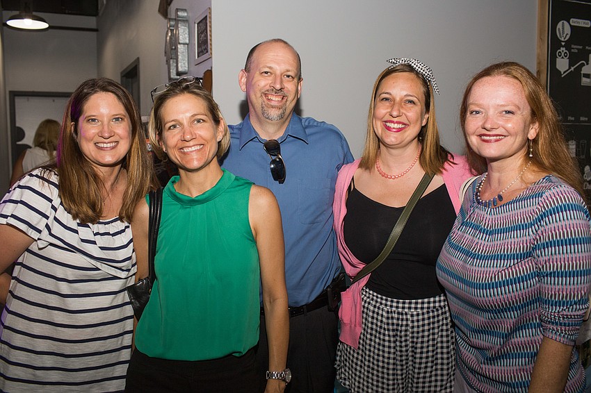 Margi Dawson, Amy and Scott Farrington, Andrea Knies and Susie Bowie