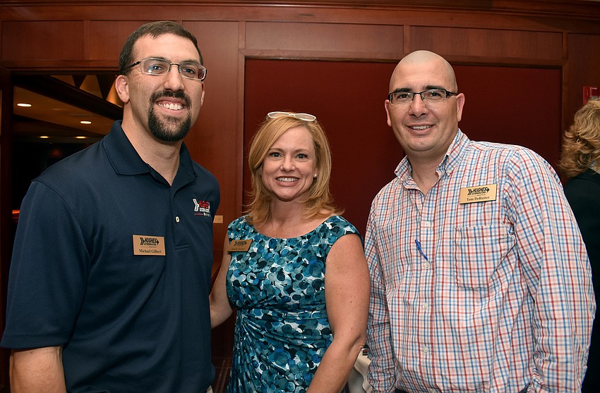 Michael Gilbert, Audra Snyder and Tom DeRuiter