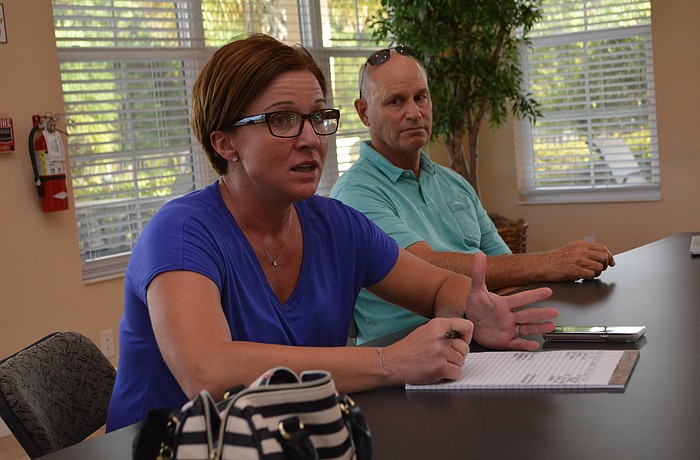 GreyHawk Landing resident Lindsay Rushmore said the community needs to offer better solutions for the site, not just complain about what may come.