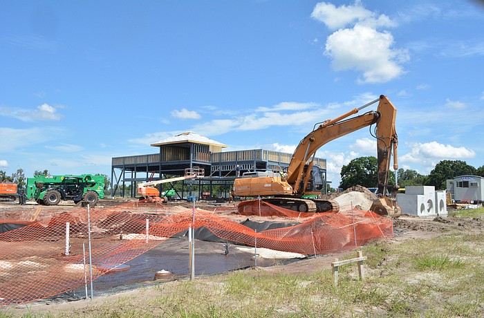 A Wawa is under construction at the northwest corner of Upper Manatee River Road and State Road 64. No other tenants to the future commercial plaza have been announced.