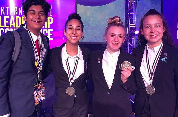 Surain Ranajee, Maya Rengifo, Cortney Bauer and Sara Hutchinson became close friends over the course of the competition.