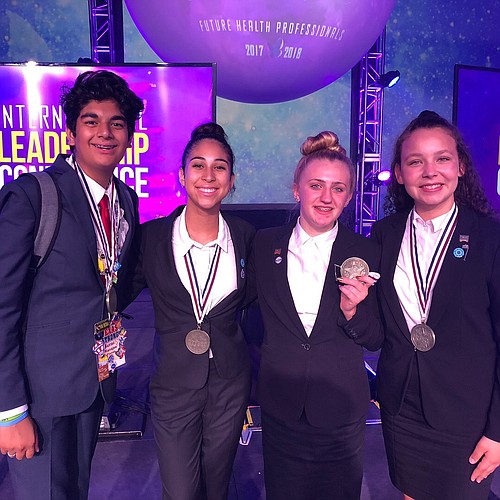 Surain Ranajee, Maya Rengifo, Cortney Bauer and Sara Hutchinson became close friends over the course of the competition.