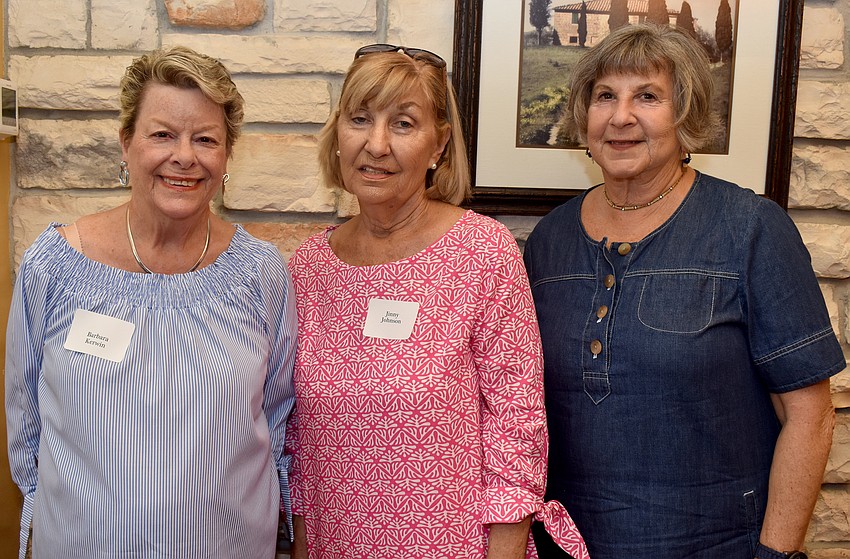 Barbara Kerwin, Jinny Johnson and Jackie Salvino