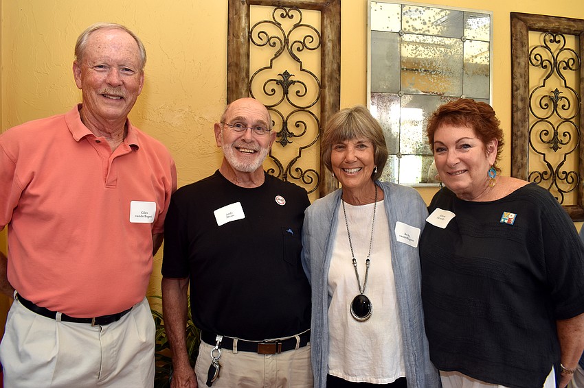 Giles VanderBogert, Andy Maass, Becky VanderBogert and Arlene Skversky