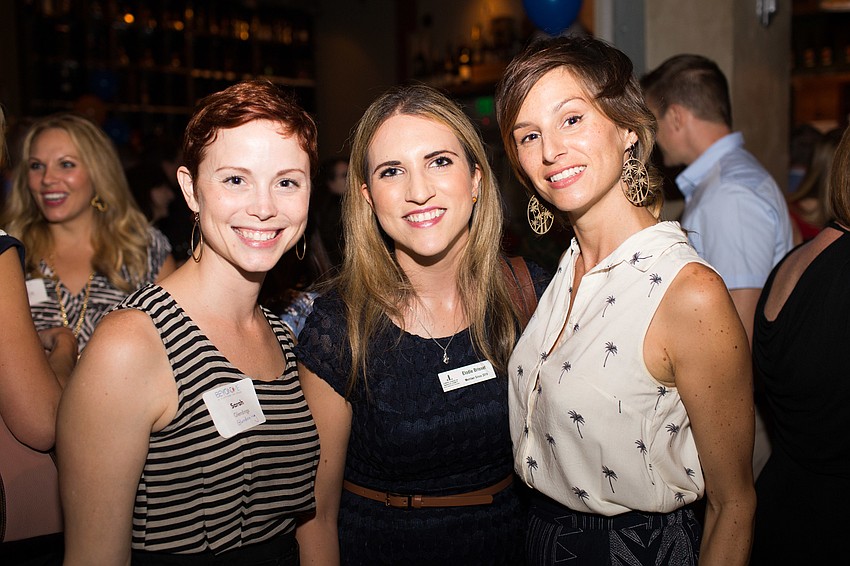 Sarah Glendening, Elodie Brisset and Jen King