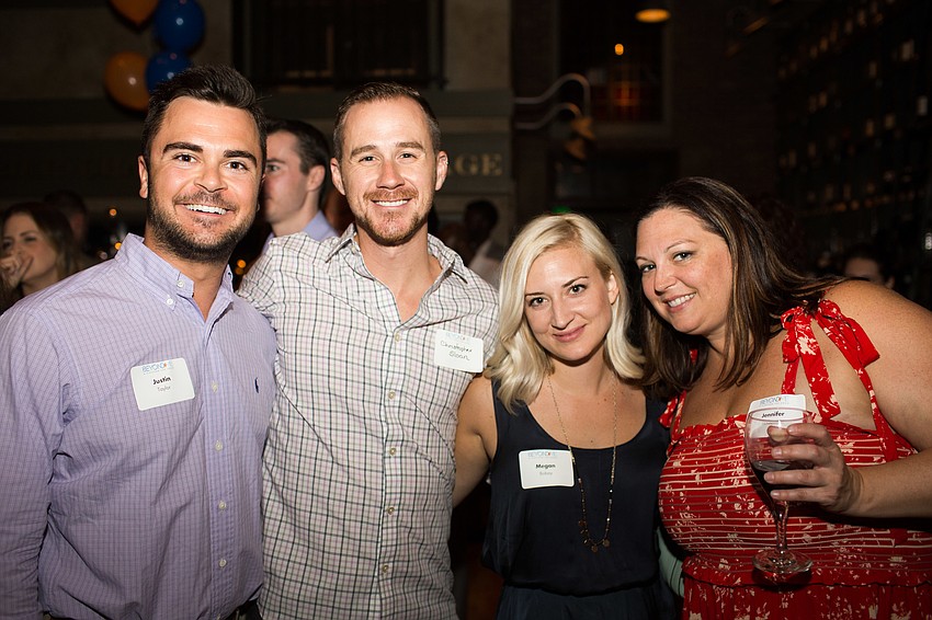 Justin Taylor, Christopher Sloan, Megan Bobay and Jennifer Whitenight