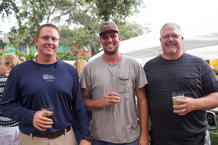 Mike Adams, Brooks McAllister and Brian Ormsby