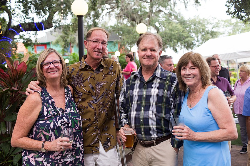 Anne and Tom Saunders, Chris Cummins and Suzanne Fugate