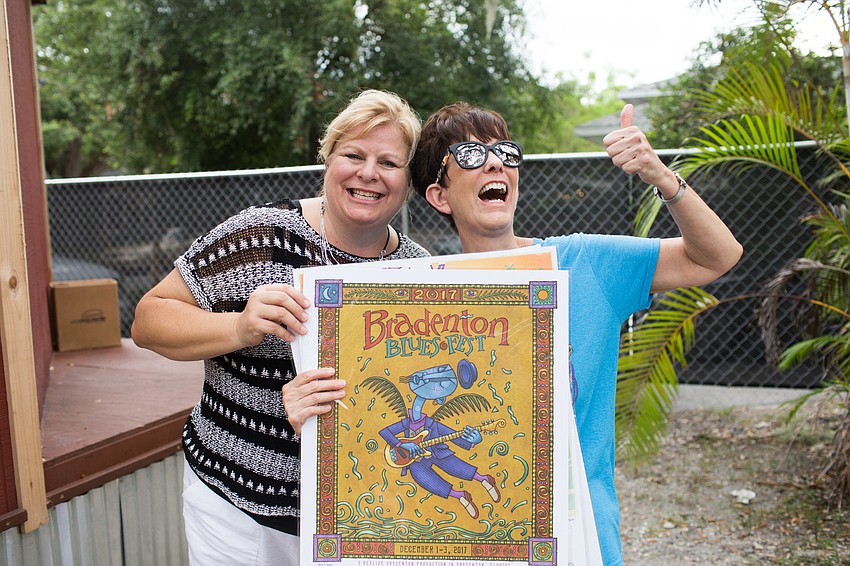 WRC President and CEO Ashley Brown and Johnette Isham