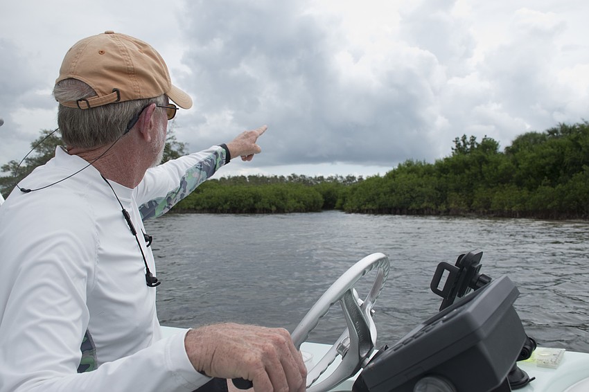 Chinnis has been surveying Sister Keys for at least two decades.