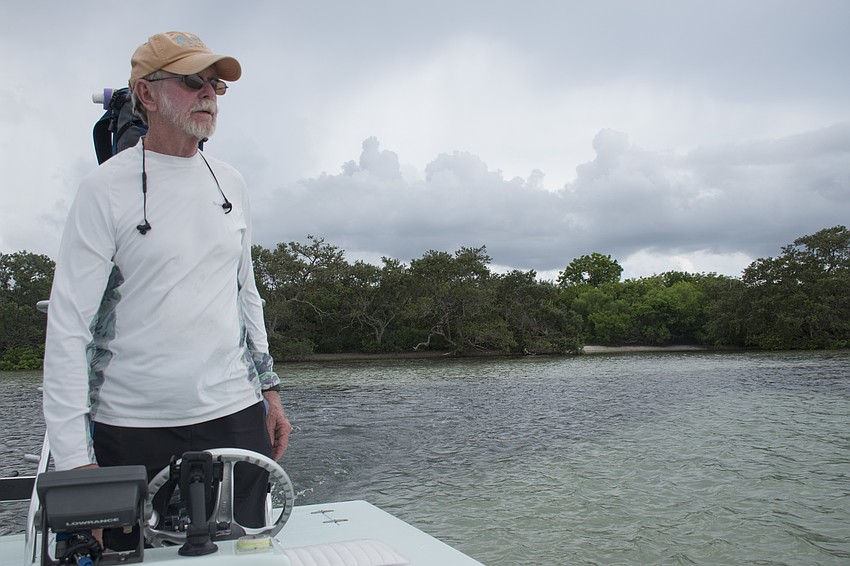 Chinnis takes his boat, Gadget, out at least a few times a week.