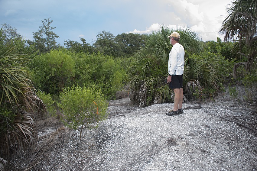 The highlands of Sister Keys were formed by dredged material being dumped there.