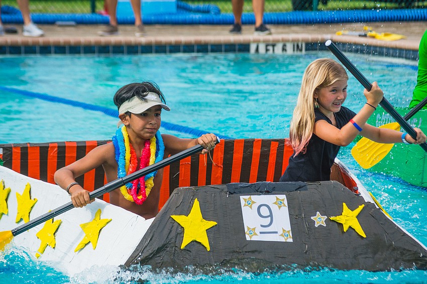 Jorge V. and Kelsey J. compete against a CEO team.