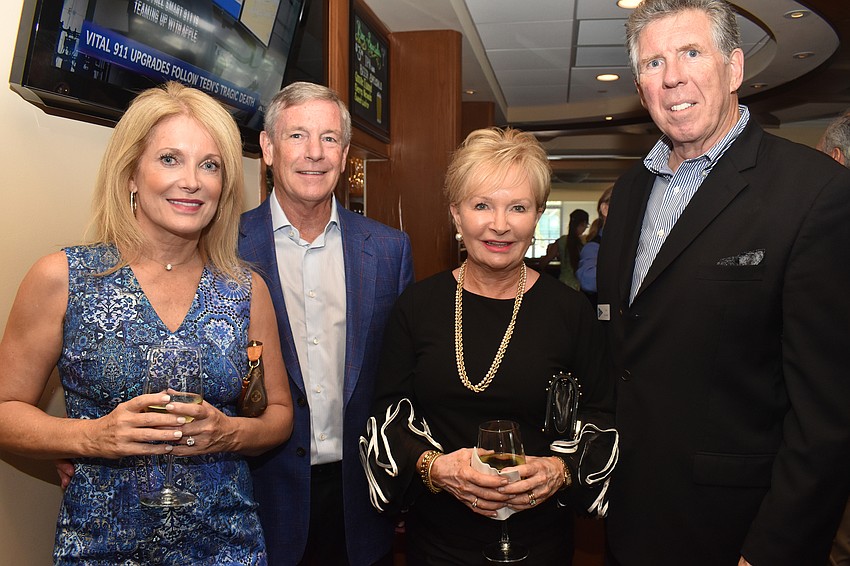 Garland Avera, Jim Doyle and Barbara and Tom Gardner