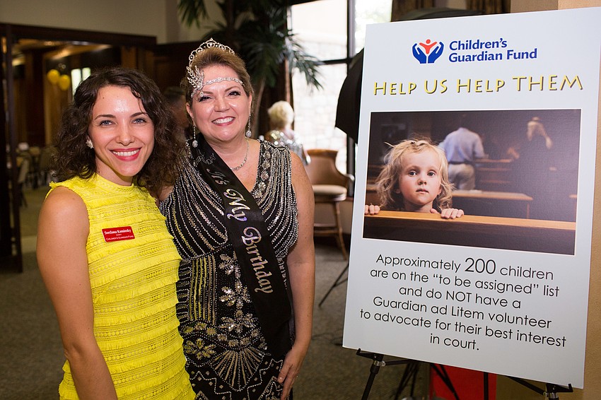 Executive Director Svetlana Kaminsky and Veronica Miller