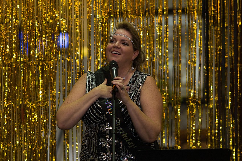Veronica Miller sang four songs for the audience.
