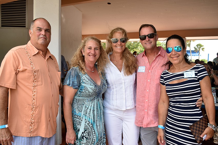Felix and Maggie Casserley, Amy Nedelcozych, Bob Rutland and Sandra Smith