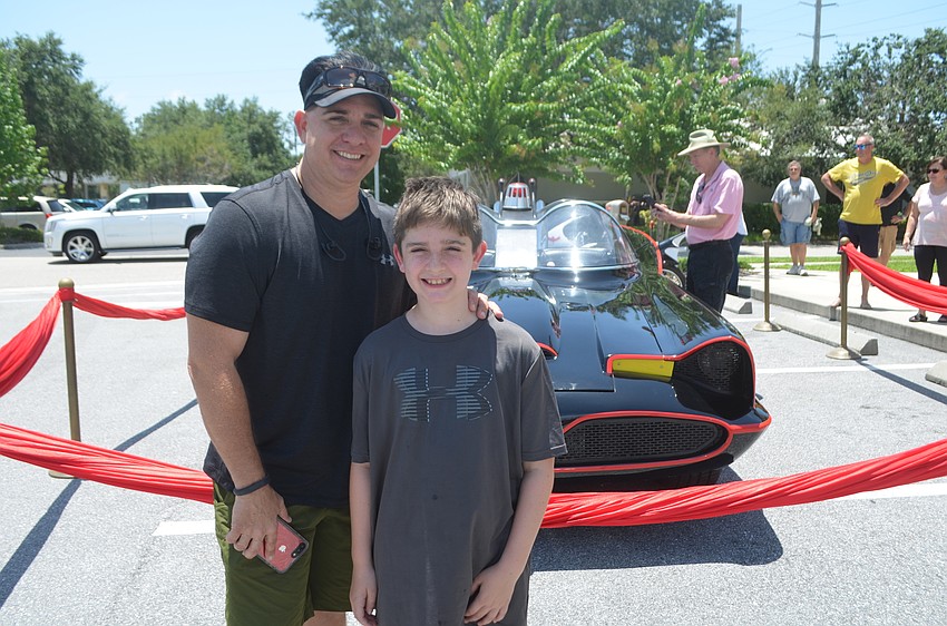 Sarasota's Brian Martell and his son, Christian Martell, 10, said they often have watched 