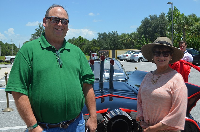 Lakewood Ranch's Linda and Jim Huzenga remember the Batmobile from their childhood.