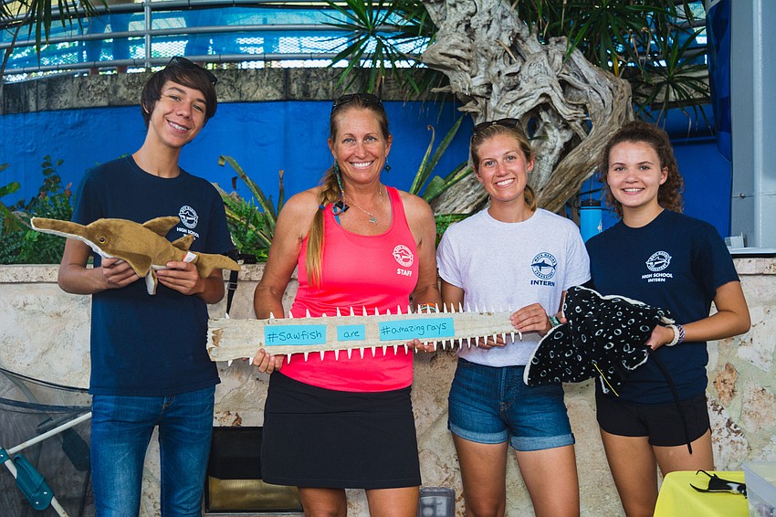 Cameron Larmer, Kim Bassos-Hil, Brianna Cahill and Megan Mohrmann