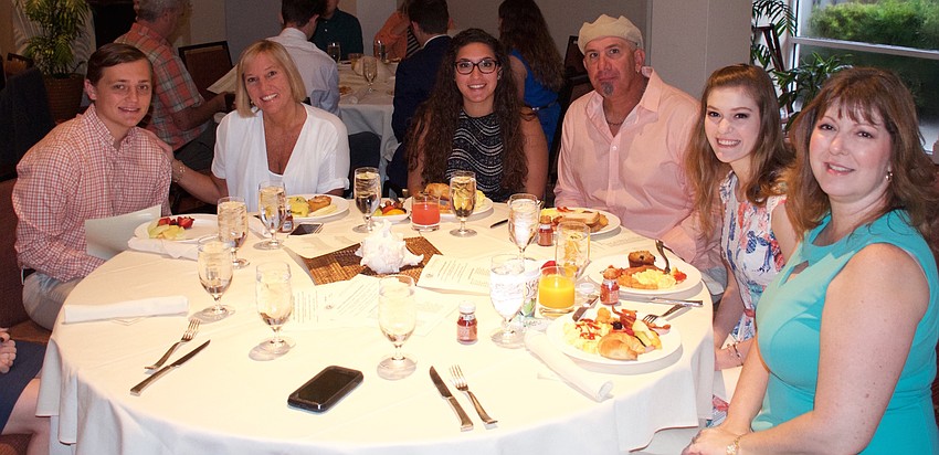 Anthony Cucci, Maggie Cucci, Antonia Ventura, Benny Ventura, Isabelle A. Starmer and Tina Starmer.