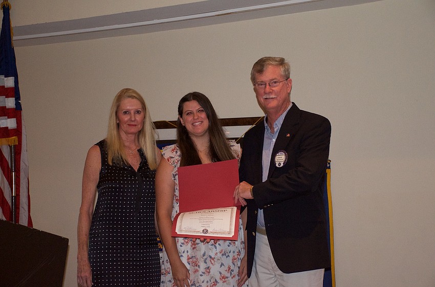 Mikayla Ambrosio joins Susan Phillips and Steve Branham on stage.