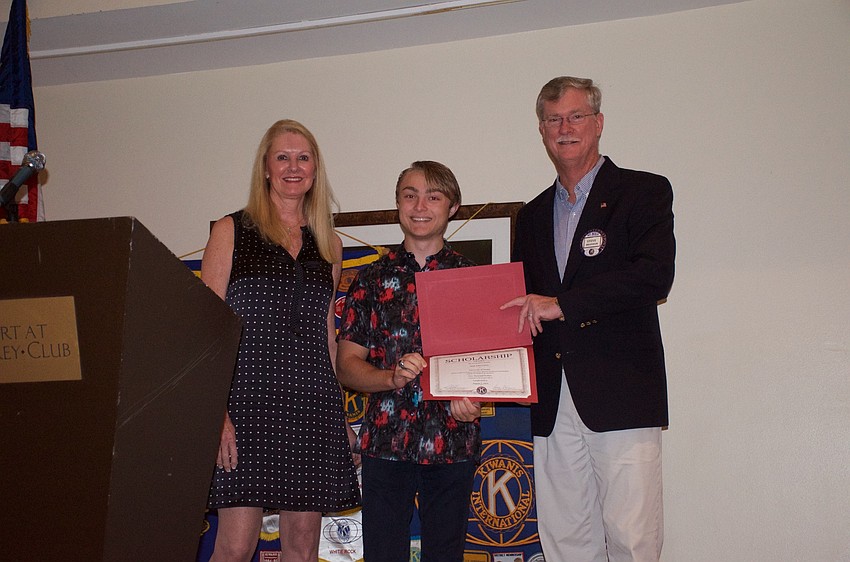 Mark-Elliot Finley joins Susan Phillips and Steve Branham on stage.