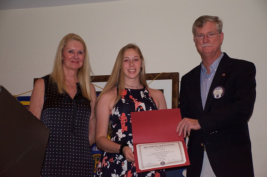 Kaitlyn Harding joins Susan Phillips and Steve Branham on stage.