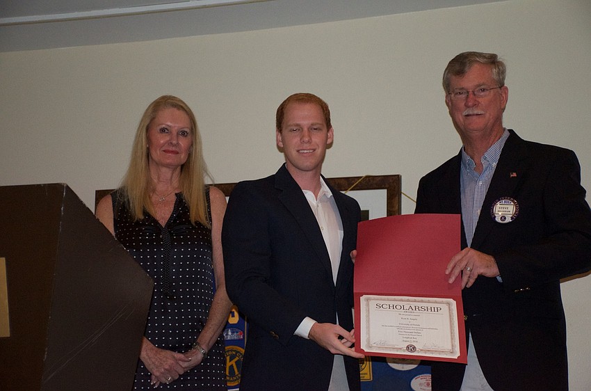 Ryan Jungels joins Susan Phillips and Steve Branham on stage.