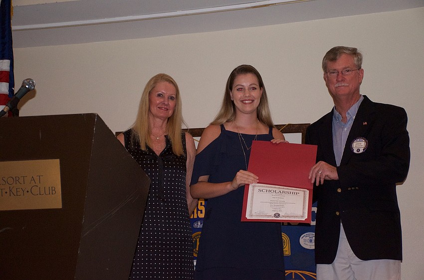 Sage Keckstein joins Susan Phillips and Steve Branham on stage.