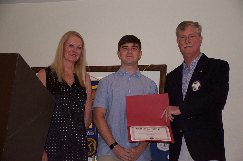 Zayne Moore joins Susan Phillips and Steve Branham on stage.