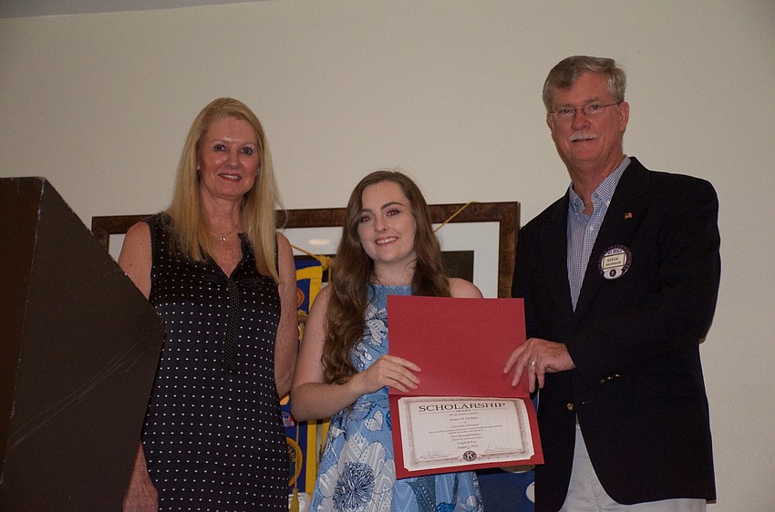 Kaitlyn Needham joins Susan Phillips and Steve Branham on stage.