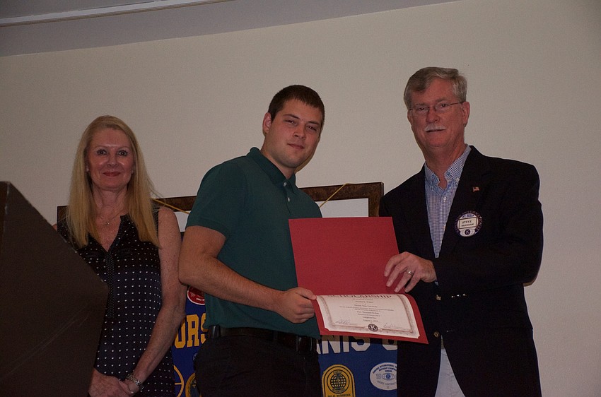Hayden Wilder joins Susan Phillips and Steve Branham on stage.