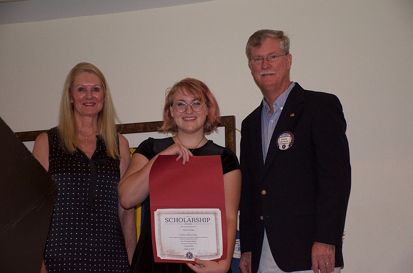 Olivia Wright joins Susan Phillips and Steve Branham on stage.