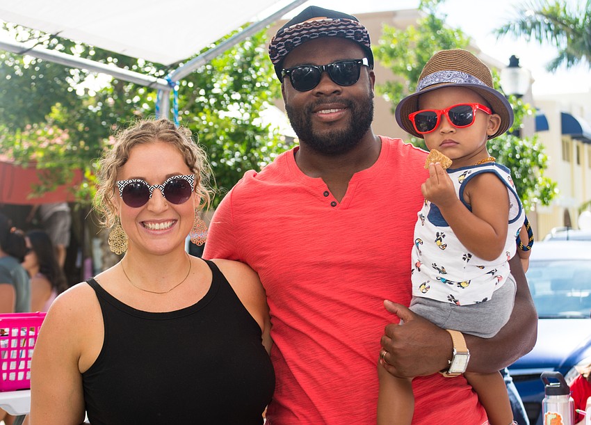 Deann, Philip and Solomon Atanmo