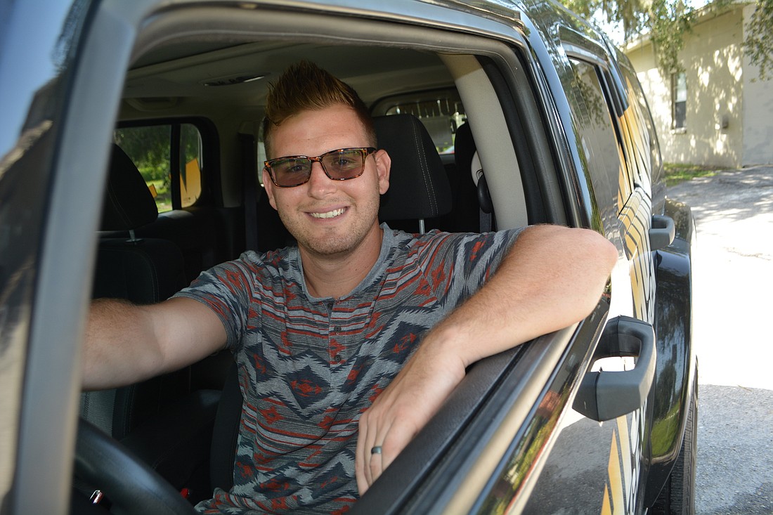 The Source Church Youth Pastor Grant Dew once won $100 in high school for bringing the most friends to a conference. He hopes the Hummer he&#39;s in will have a similar impact.