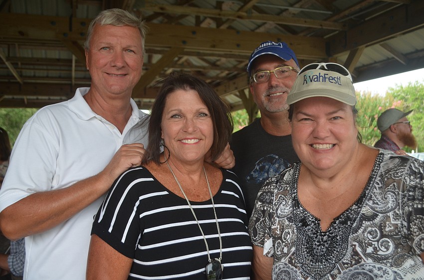 River Strand's Dave and Robyn Hughes and their neighbors Craig and Jeannie Harvey, just got back from a three month RV trip.