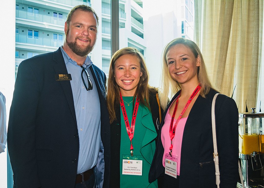 Murray Devine, K.J. Vordan and Elisabeth Anderson