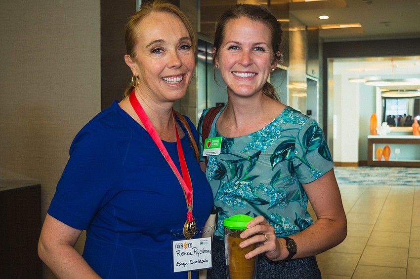 Renne Ryckman and Cassie Wegeng