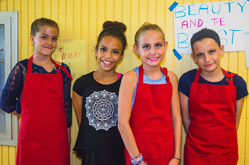 Bella, Dayanny, Evie, and Jacqueline   play the sisters.