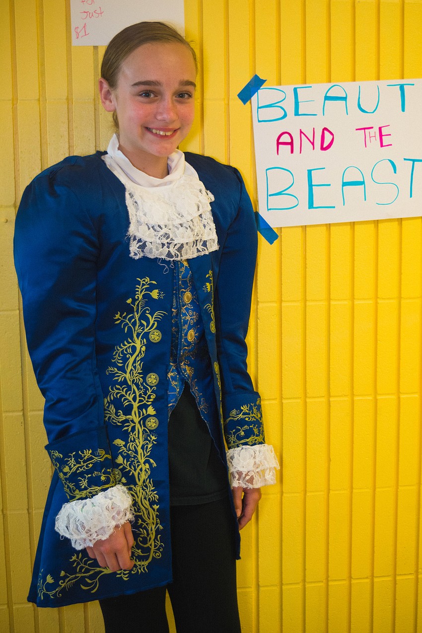 Shayla plays the Beast.