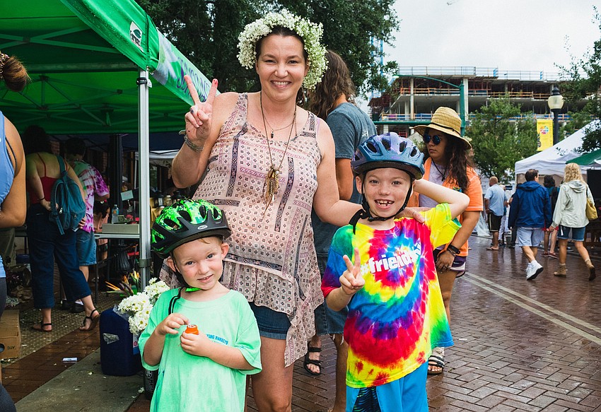 Jayden Hood, Crystal Gibson and Kyler Hood