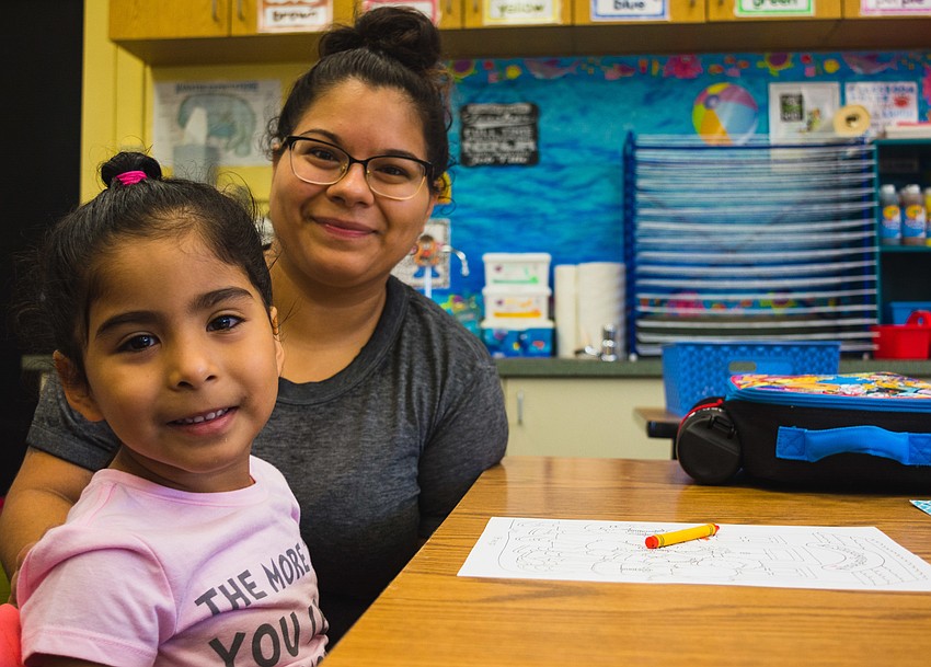 Jasmine Acosta with her mother, Josefina Kicker.