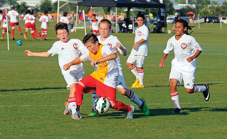 The annual soccer tournament on Labor Day brings big crowds to Premier Sports Campus.