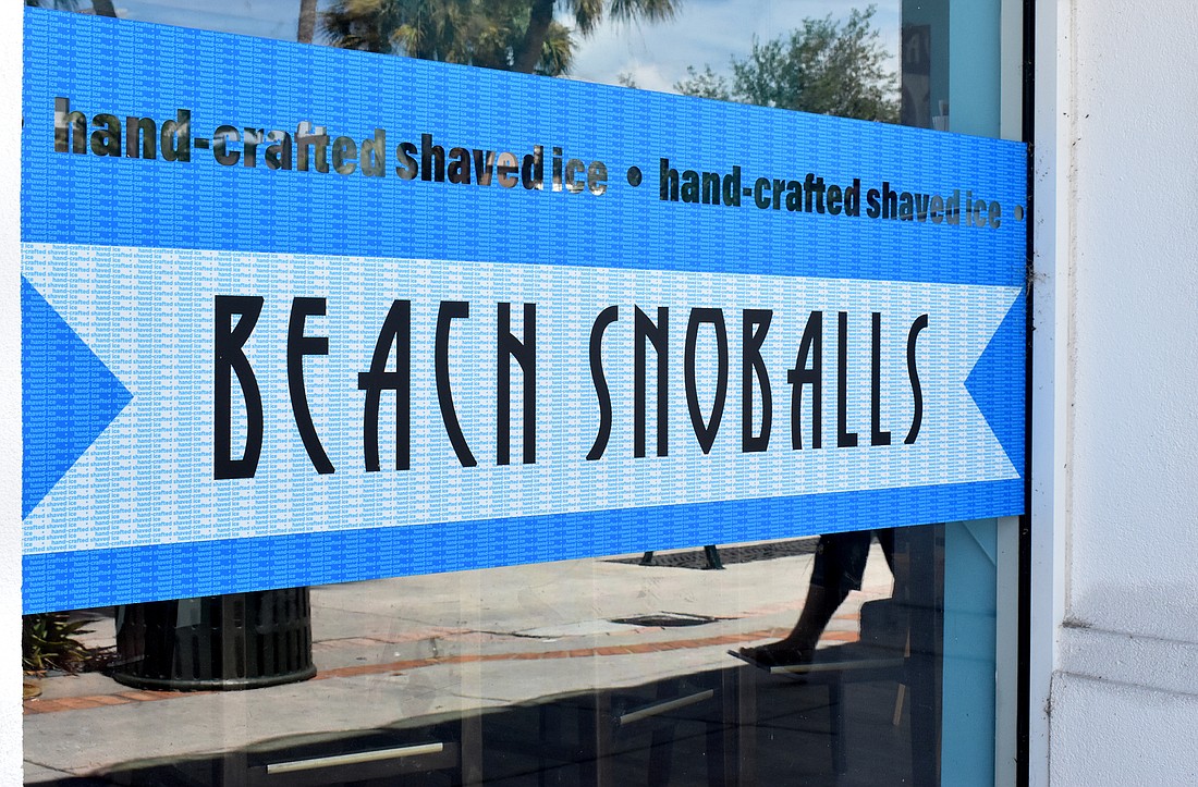 Beach Snoballs held a grand opening on Aug. 5.