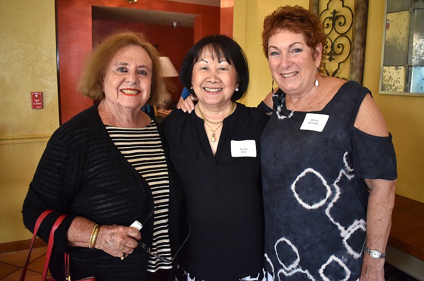 Phyllis Ploener, Tessie Jose and Arlene Skversky