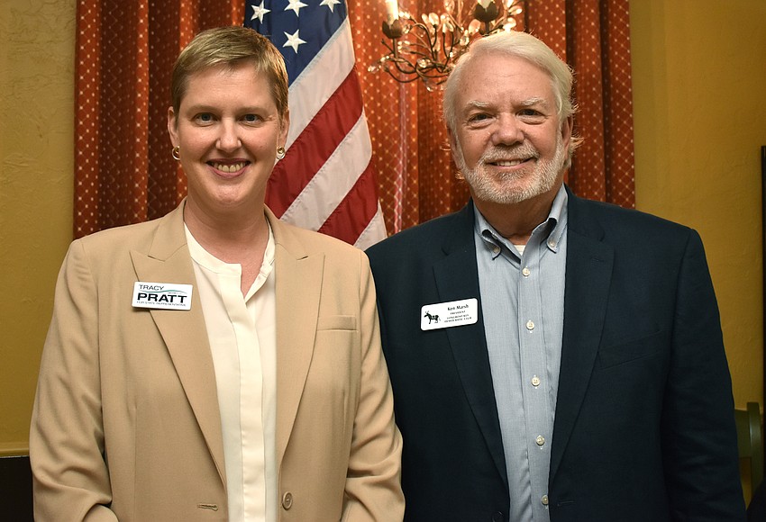 Tracy Pratt addresses Longboat Key Democrats Your Observer